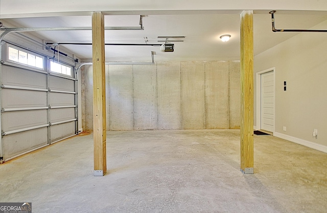 46 Horseshoe Bend Way, Senoia, GA 30276 - garage featuring a garage door opener