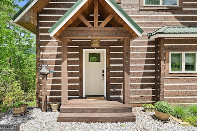 457 Monroe Ridge Rd, Sautee Nacoochee, GA 30571 - view of doorway to property