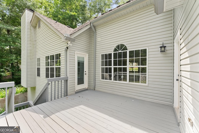 40 Wenham Ln, Sharpsburg, GA 30277 - view of wooden terrace