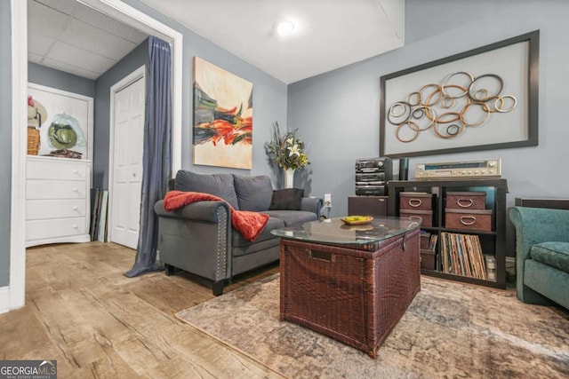 2959 Pritchards Mill Trl, Douglasville, GA 30135 - living area featuring wood finished floors
