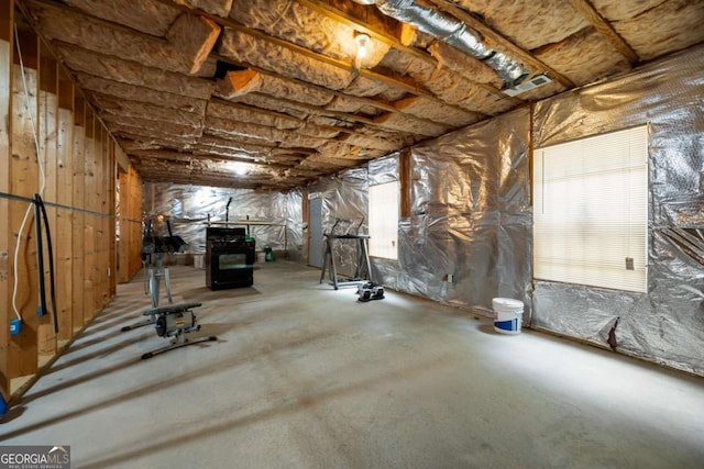 1536 Fenmore St, Lithia Springs, GA 30122 - view of basement