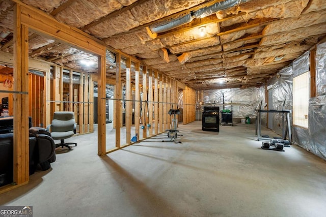 1536 Fenmore St, Lithia Springs, GA 30122 - view of basement