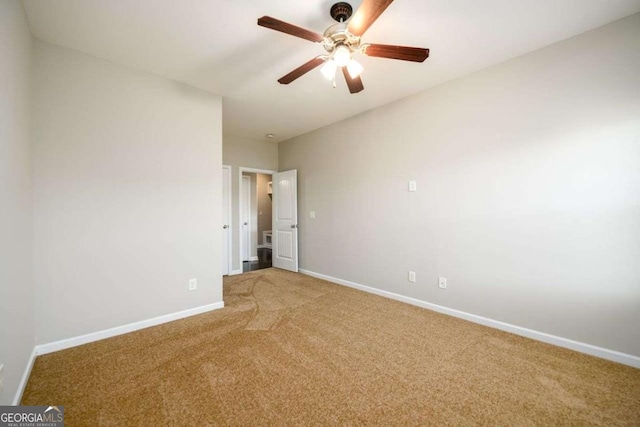 1021 Reddy Farm Rd, Grayson, GA 30017 - spare room featuring carpet floors and a ceiling fan