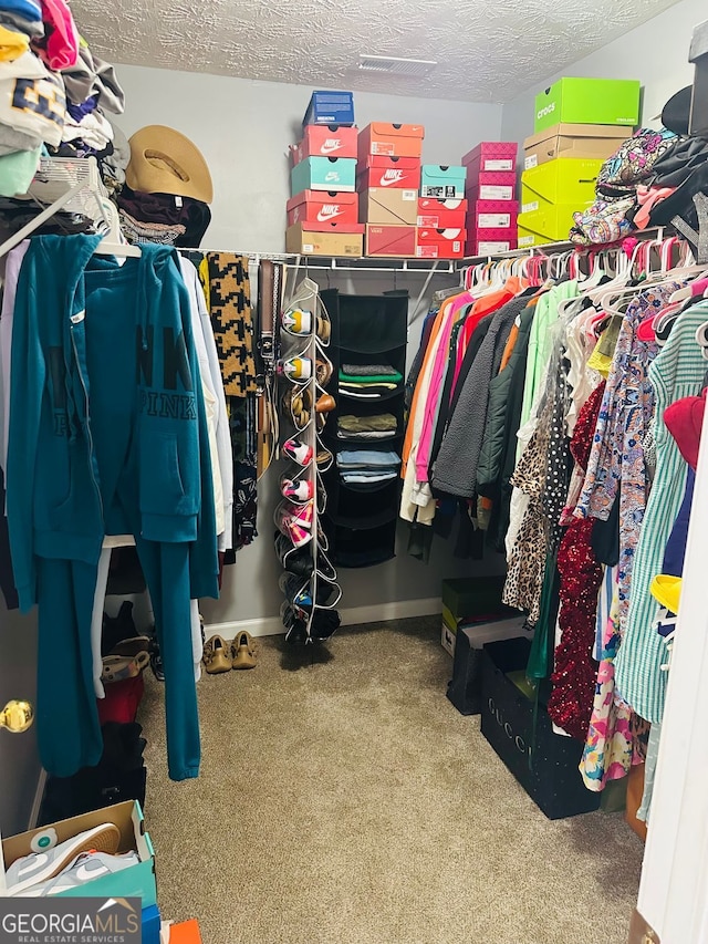 789 Winbrook Dr Unit 1, Mcdonough, GA 30253 - walk in closet featuring carpet flooring
