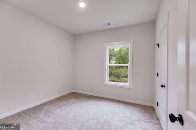 560 Coots Lake Rd, Rockmart, GA 30153 - empty room with carpet and recessed lighting