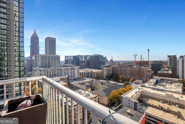 855 Peachtree St NE Unit 1703, Atlanta, GA 30308 - skyline view