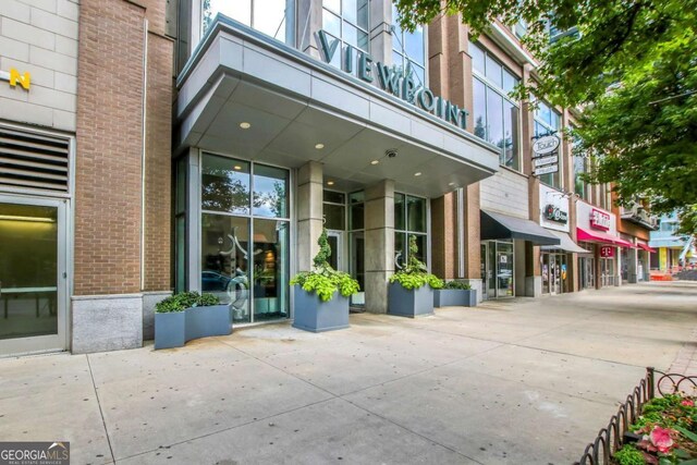 855 Peachtree St NE Unit 1703, Atlanta, GA 30308 - entrance to property featuring brick siding