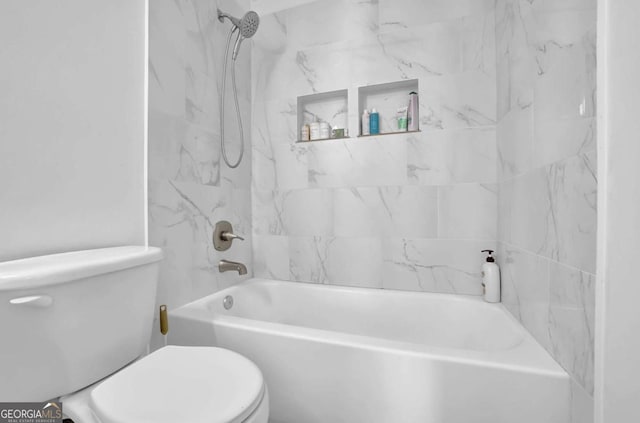 13300 Morris Rd Unit 62, Alpharetta, GA 30004 - bathroom with toilet and  shower combination