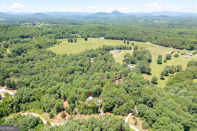 139 Maple Ridge Dr, Cleveland, GA 30528 - bird's eye view of a forest and mountains