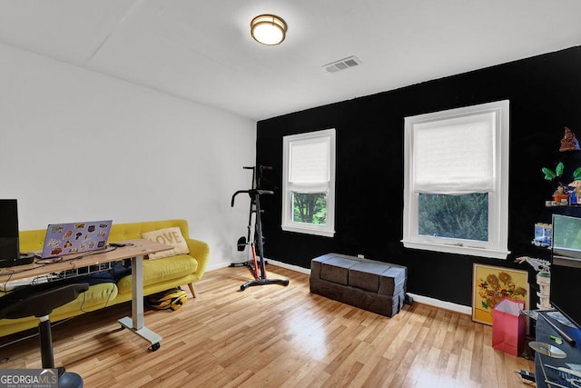3897 Tanbark Ct, Marietta, GA 30066 - office space featuring wood finished floors and baseboards