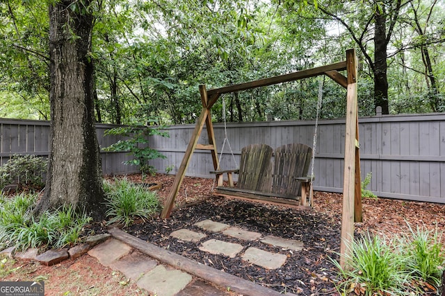 1860 Old W Broad St, Athens, GA 30606 - view of fenced backyard