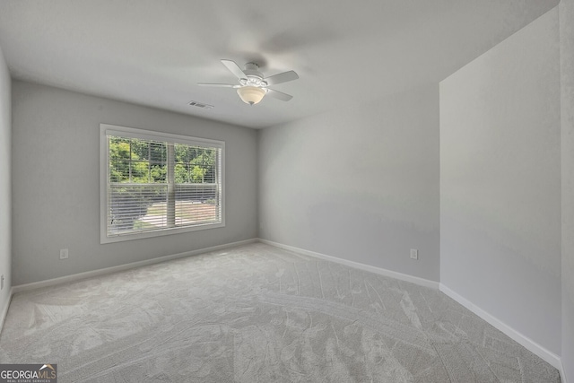 1231 Fawndale Dr NW, Kennesaw, GA 30152 - spare room with carpet and ceiling fan
