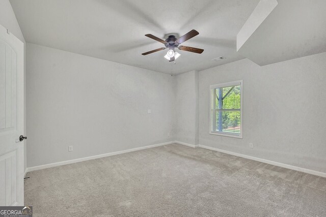 1231 Fawndale Dr NW, Kennesaw, GA 30152 - unfurnished room with ceiling fan and carpet
