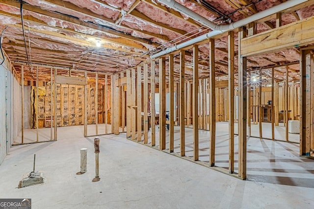 1500 Royce Dr, Locust Grove, GA 30248 - view of unfinished basement