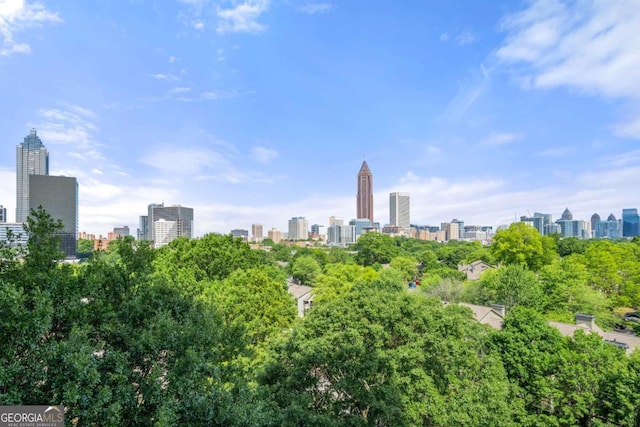 375 Ralph Mcgill Blvd NE Unit 707, Atlanta, GA 30312 - view of city skyline with a tree filled landscape