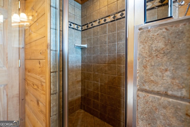 230 Kelly Dr, Hamilton, GA 31811 - bathroom featuring a shower stall