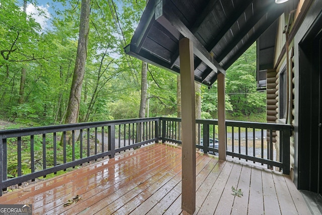853 Bates Rd, Ellijay, GA 30540 - view of deck