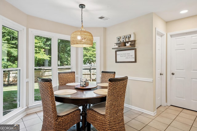75 Hunters Ct, Dallas, GA 30157 - dining room with light tile patterned floors and baseboards