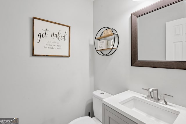 75 Hunters Ct, Dallas, GA 30157 - bathroom with vanity and toilet