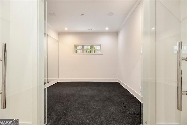 4757 Lake Forrest Dr NW, Atlanta, GA 30342 - empty room featuring crown molding and baseboards