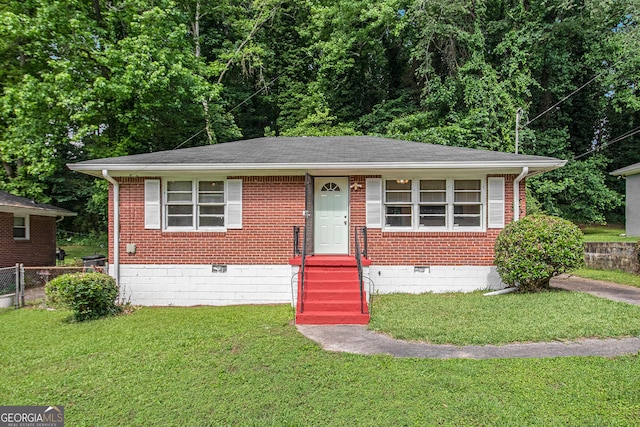 2329 Polar Rock Ave SW, Atlanta, GA 30315 - bungalow with crawl space, entry steps, a shingled roof, and brick siding