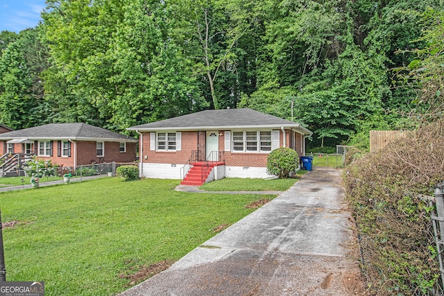 2329 Polar Rock Ave SW, Atlanta, GA 30315 - bungalow featuring driveway, crawl space, and brick siding