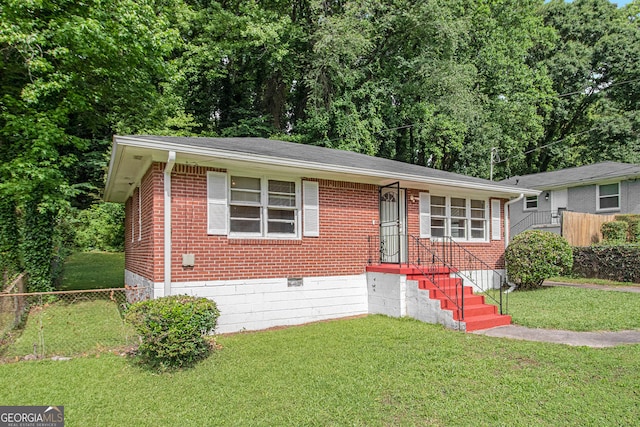 2329 Polar Rock Ave SW, Atlanta, GA 30315 - view of front of house featuring crawl space and brick siding