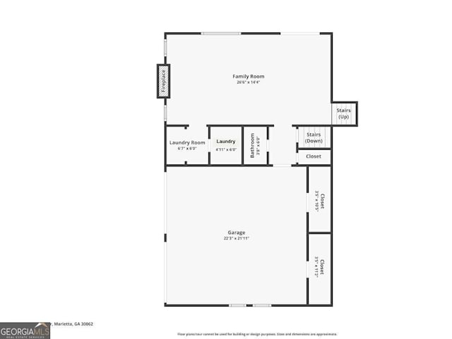2717 Hearthstone Cir, Marietta, GA 30062 - view of home floor plan