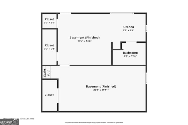 2717 Hearthstone Cir, Marietta, GA 30062 - view of room layout