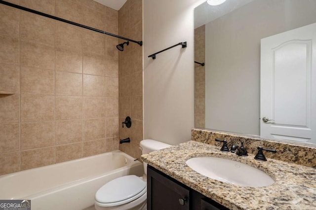 2767 Durham Dr NE, Atlanta, GA 30319 - full bathroom with vanity and shower / tub combination