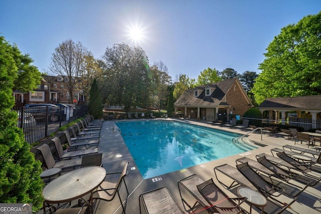 2767 Durham Dr NE, Atlanta, GA 30319 - community pool with a patio