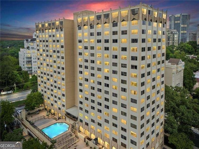 2479 Peachtree Rd NE Unit 305, Atlanta, GA 30305 - view of building exterior featuring a view of city