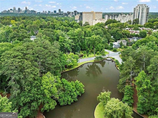 2479 Peachtree Rd NE Unit 305, Atlanta, GA 30305 - aerial view of property's location featuring skyline