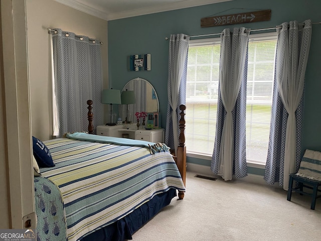 475 Harbour Shores Dr, Jackson, GA 30233 - bedroom featuring ornamental molding, carpet flooring, and baseboards