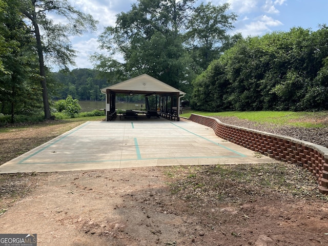 475 Harbour Shores Dr, Jackson, GA 30233 - view of property's community featuring a gazebo and a forest view