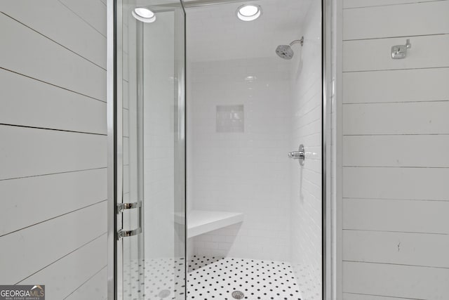 435 New St, Macon, GA 31201 - full bath featuring a shower stall