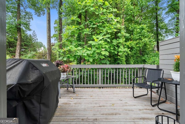 153 Witter Way, Woodstock, GA 30188 - deck with grilling area