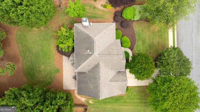 6695 Buckingham Cir, Cumming, GA 30040 - view from above of property