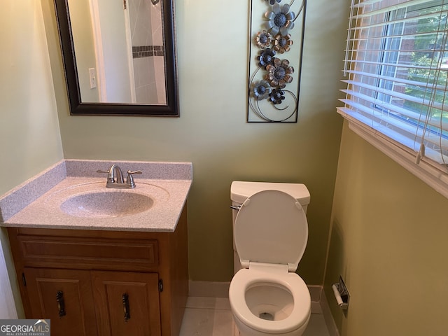 3788 Hartley Bridge Rd, Macon, GA 31216 - bathroom with vanity and tile patterned flooring