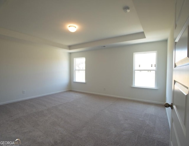 280 River Run Dr Unit 79, Dallas, GA 30132 - carpeted spare room with a raised ceiling, baseboards, and a smoke detector