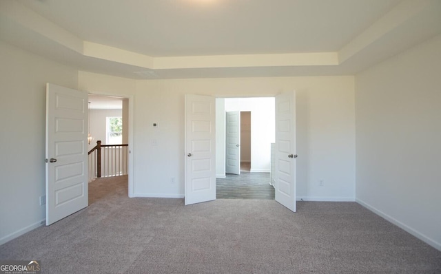 280 River Run Dr Unit 79, Dallas, GA 30132 - unfurnished bedroom with carpet floors, a raised ceiling, and baseboards