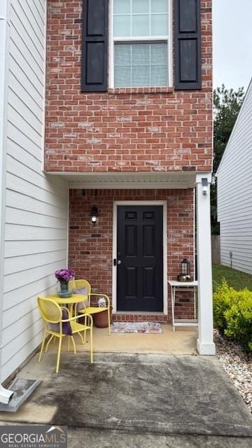 2080 Belmont Cir, Conyers, GA 30012 - property entrance featuring brick siding