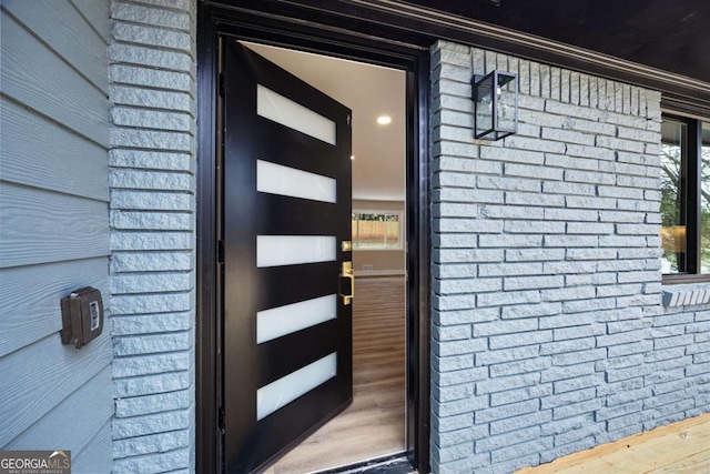 1120 Taliwa Trl NE, Marietta, GA 30068 - property entrance with brick siding