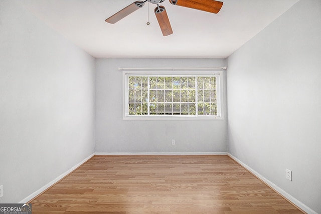 1445 Monroe Dr NE Unit F10, Atlanta, GA 30324 - unfurnished room featuring ceiling fan and light wood finished floors
