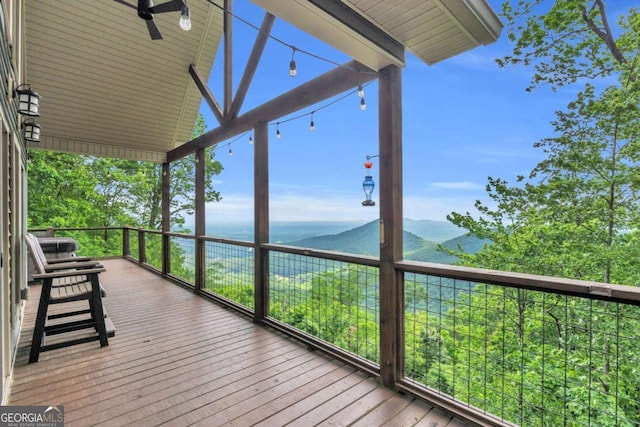 191 Rimrock Rd Unit 63, Jasper, GA 30143 - wooden terrace with a water view