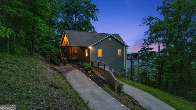 191 Rimrock Rd Unit 63, Jasper, GA 30143 - rustic home with concrete driveway