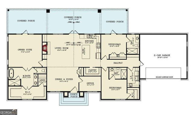 0 Millstone Creek Rd, Elberton, GA 30635 - view of home floor plan