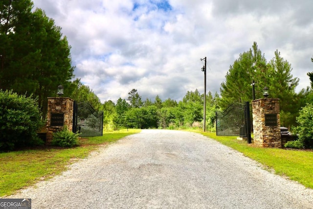 0 Millstone Creek Rd, Elberton, GA 30635 - view of dirt / gravel road featuring a gate