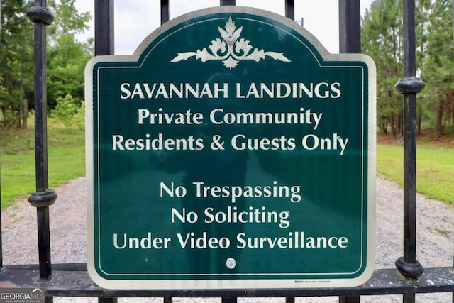 0 Millstone Creek Rd, Elberton, GA 30635 - view of community sign