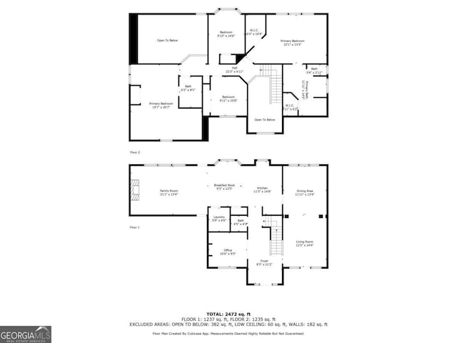 117 Willow View Ln, Canton, GA 30114 - view of property floor plan
